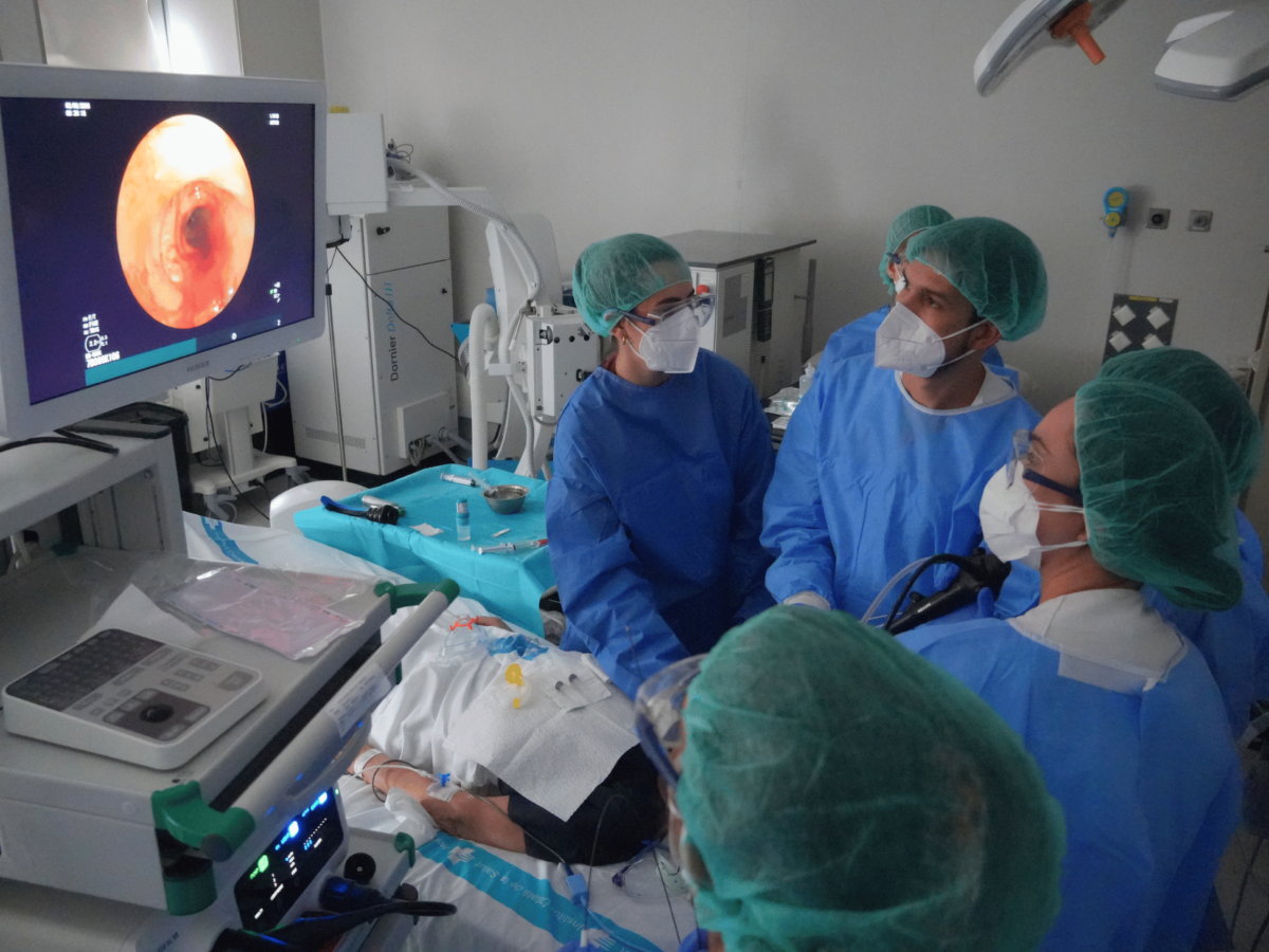 El Joan XXIII incorpora una tècnica per obtenir mostres de teixit pulmonar sense necessitat de cirurgia