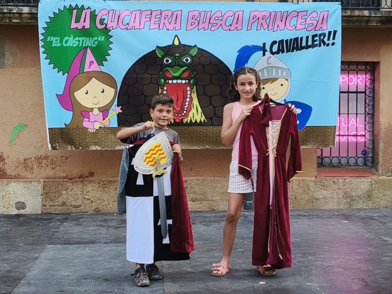 Júlia Fandos i Martín Calatayud,  princesa i cavaller de La Cucafera Baixa 2026