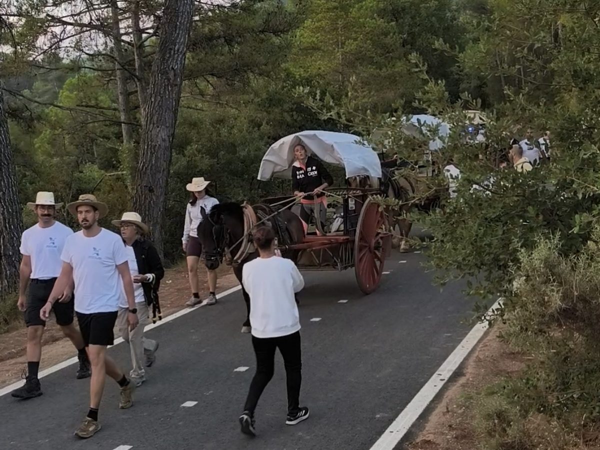 Portants de l'Aigua de Sant Magí. 2026. Foto Tarragona Ràdio