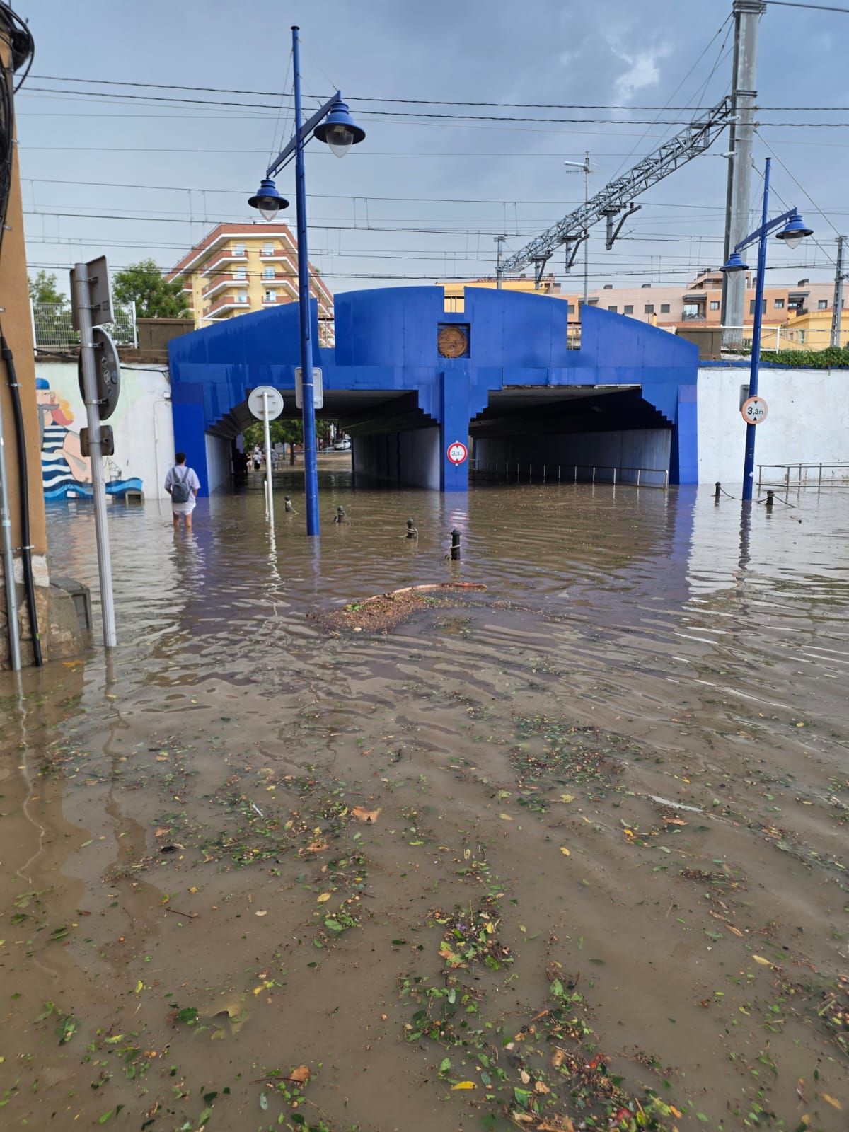 Pont Serrallo inundat FOTO: Carme Pedrol