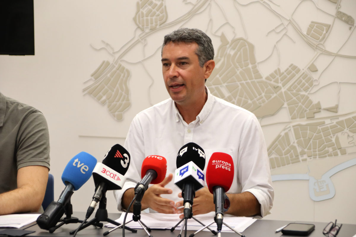 Kenneth Martínez. alcalde del Vendrell FOTO: ACN