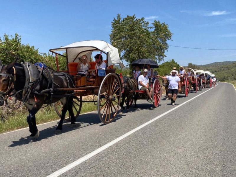 Els Portants de l’aigua de Sant Magí posen en marxa el primer tram del Camí de l’aigua