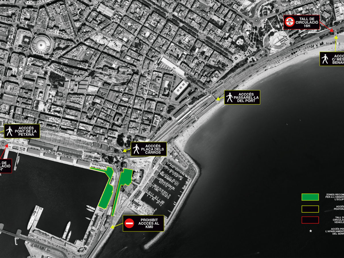 El Port de Tarragona activa un dispositiu especial de mobilitat i seguretat per a l’eclipsi solar