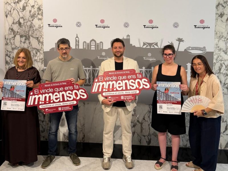 La Marató de Donants de Sang de Tarragona s’allargarà tres dies