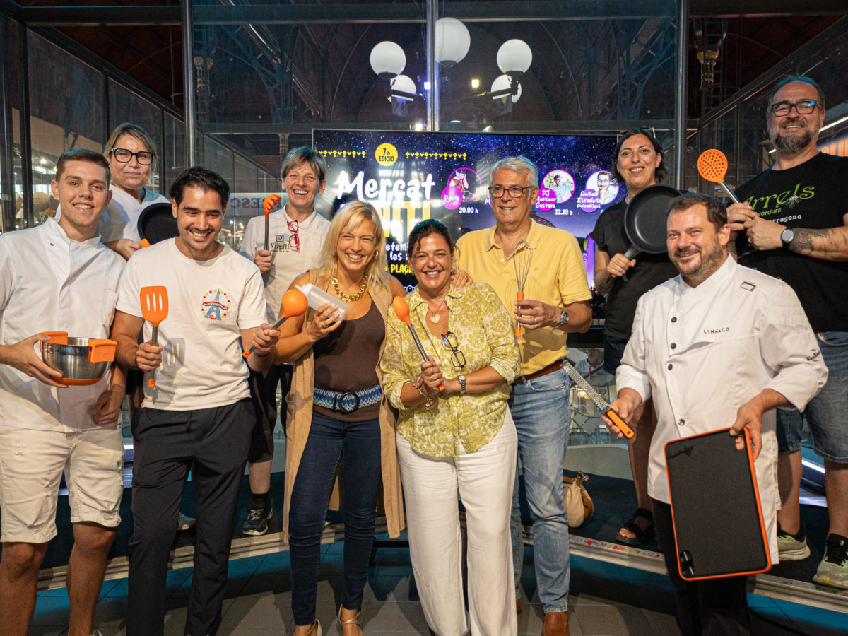 El Mercat de Nit torna dissabte 12 amb tres xefs convidats