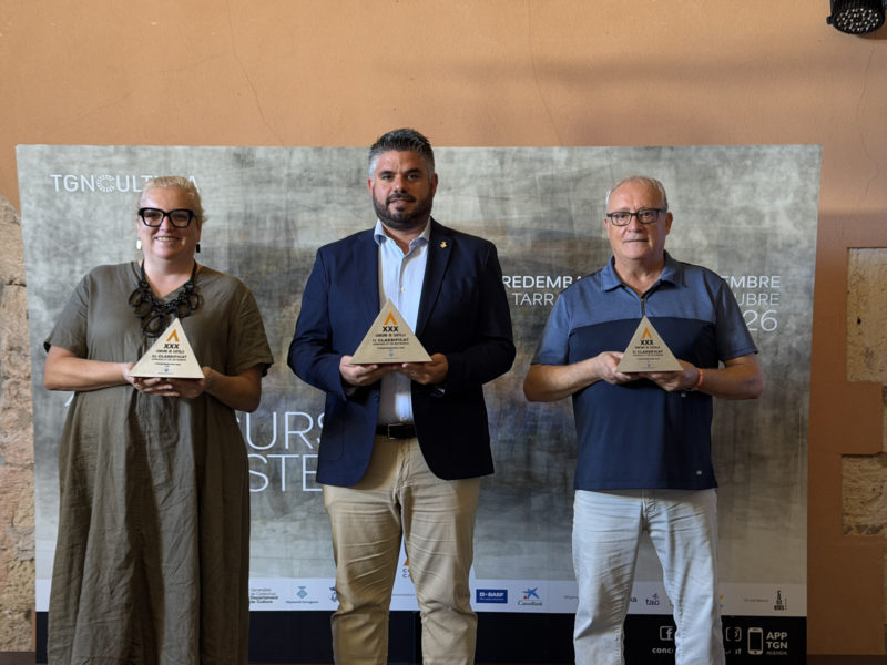 Concurs Torredembarra Sandra ramos, raül García i Xavi Gonzàlez FOTO: ACN