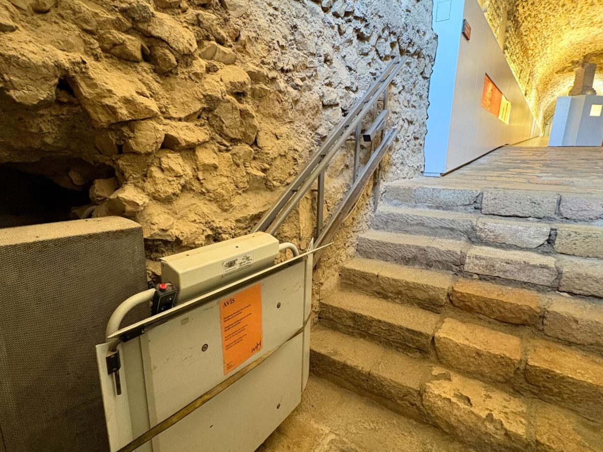 En Comú Podem denuncia que l’elevador que connecta el Circ amb el Pretori fa més de dos anys que no funciona