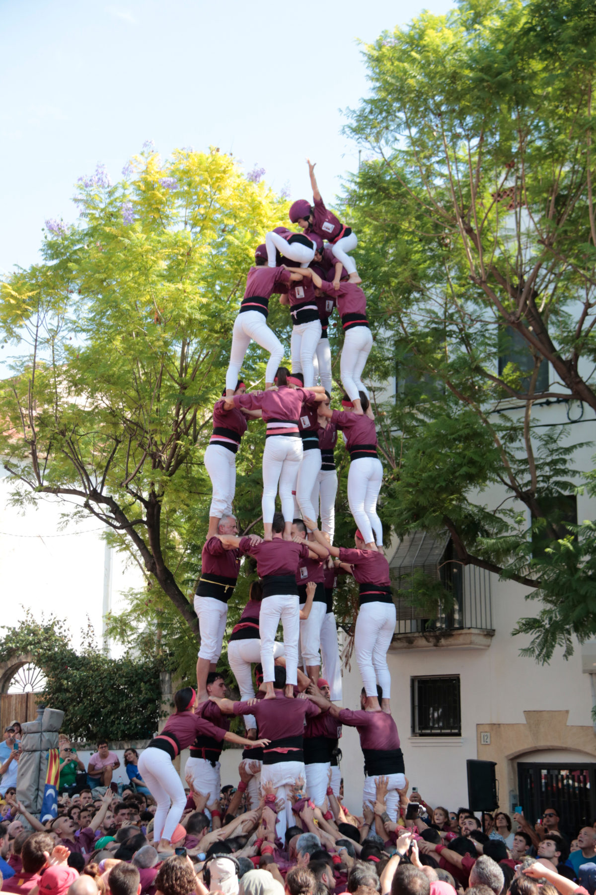 Aleta del 5d7a dels Castellers d'Esparreguera al Concurs de Castells a Torredembarra, que els ha donat la victòria de la jornada Data de publicació: diumenge 27 de setembre del 2026, 13:09 Localització: Torredembarra Autor: Jordi Marsal / Ariadna Escoda