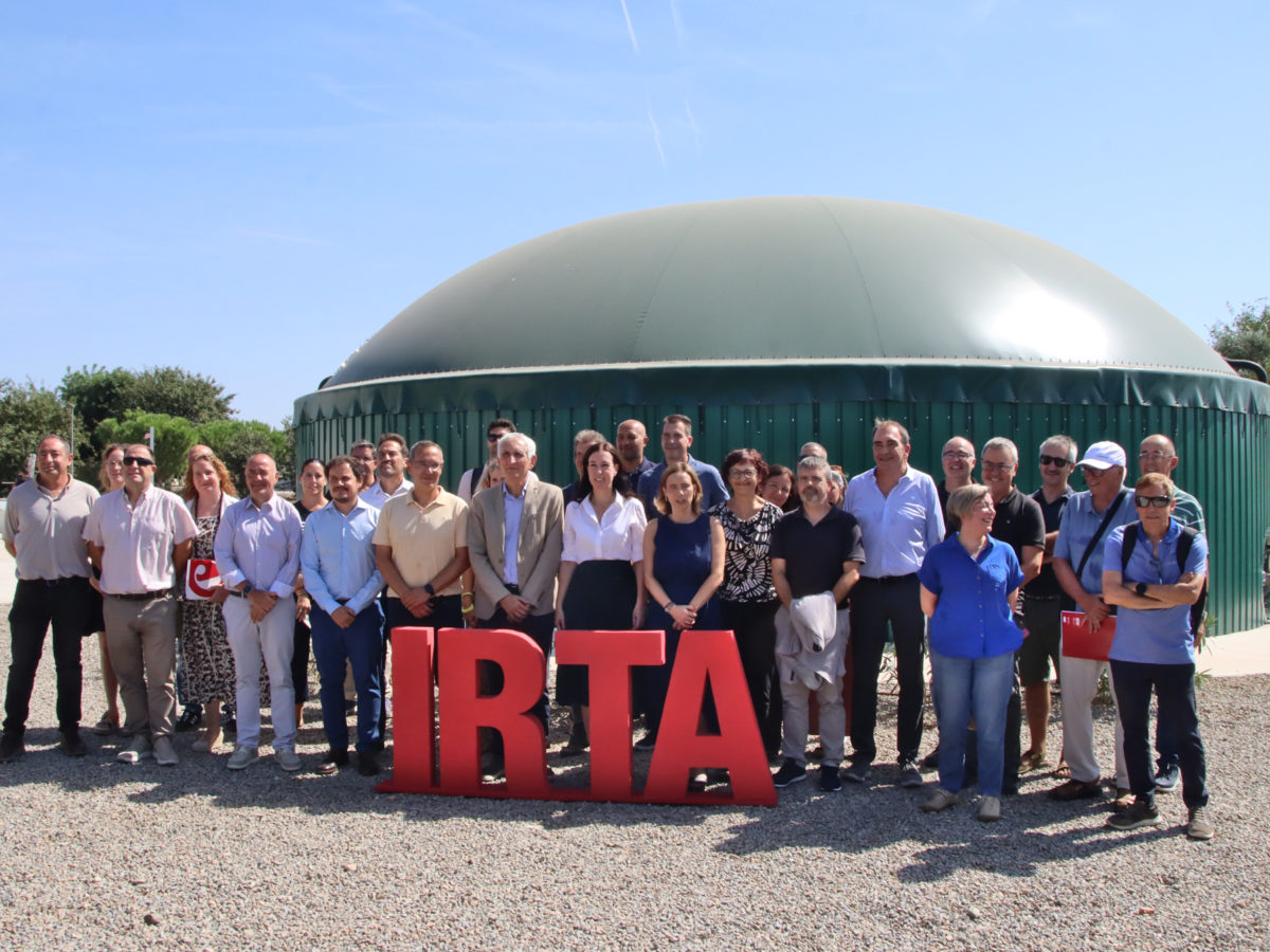 L’IRTA posa en marxa una planta experimental de biogàs a Constantí per reaprofitar les dejeccions ramaderes