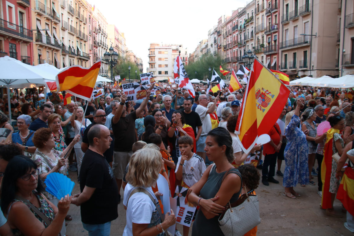 manifestació Ceuta FOTO: ACN