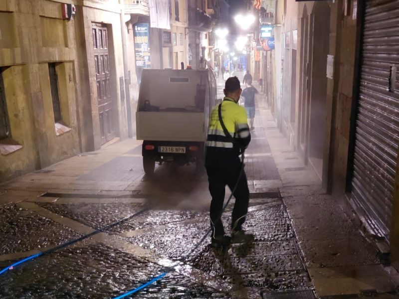 Recullen més de 22 tones de residus durant les festes de Santa Tecla