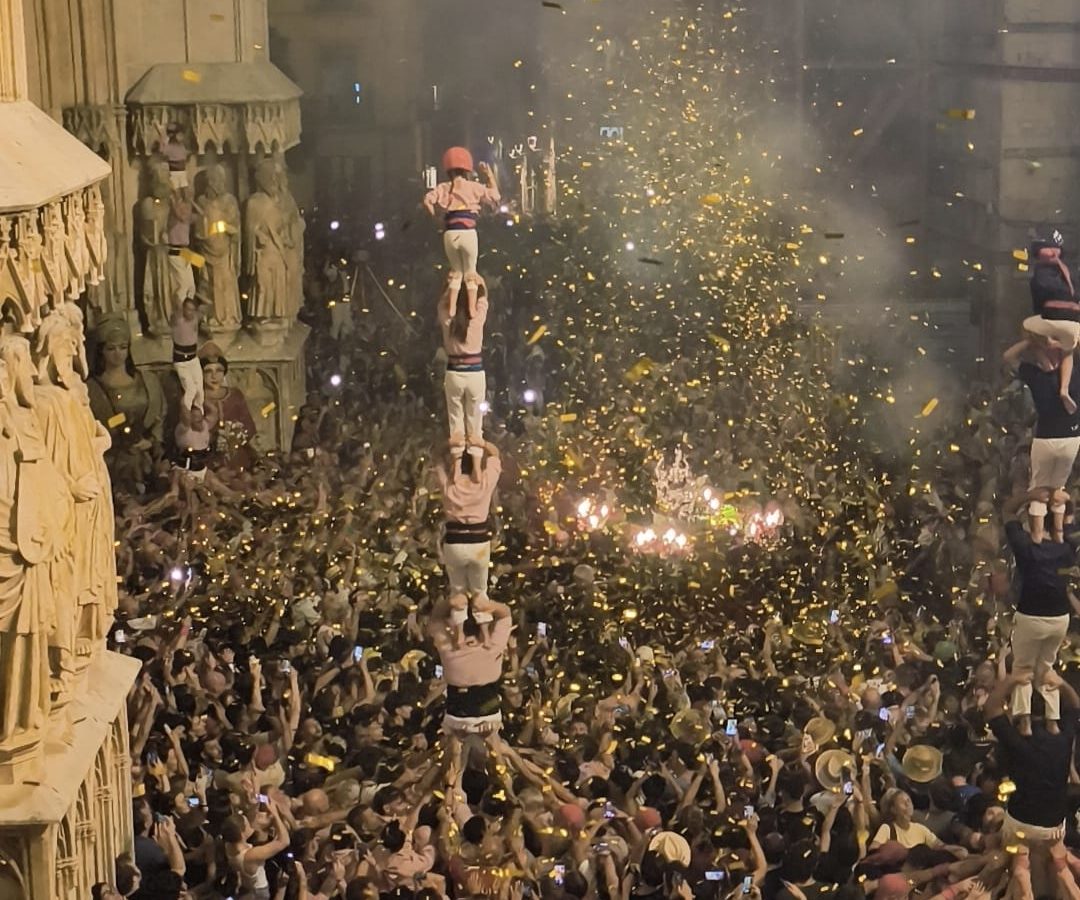 Entrada del Braç de santa Tecla 2026. Foto. Tarragona Ràdio