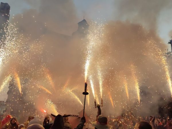 Els correfocs se celebren avui amb nits molt més caloroses que fa setanta anys