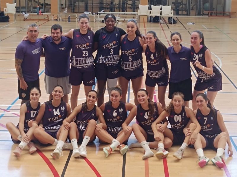 Una victòria i una derrota pel TGN Bàsquet de Lliga Femenina 2 a la competició autonómica