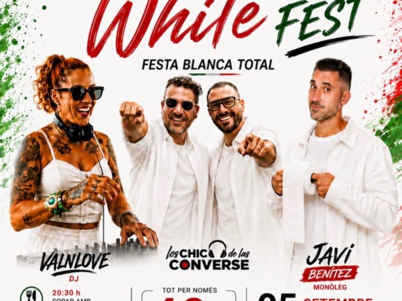 Total White Fest a la Pizzeria Aboccaperta 2.0