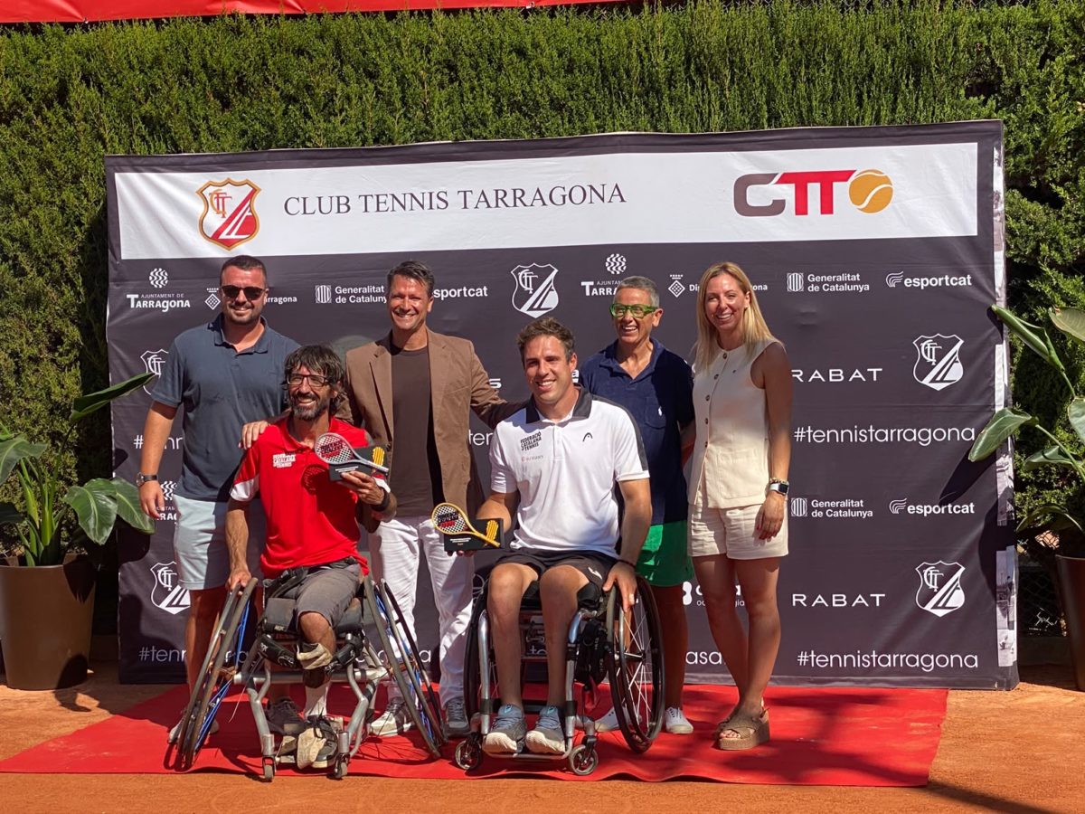 Mario Roque guanya el Campionat de Catalunya de Tennis en Cadira de Rodes al Tarragona