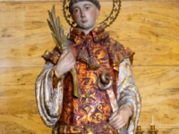 El Gremi de Pagesos presenta la restauració de les imatges dels tres patrons