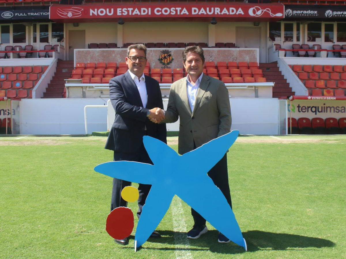 CaixaBank renova el seu compromís amb el Gimnàstic