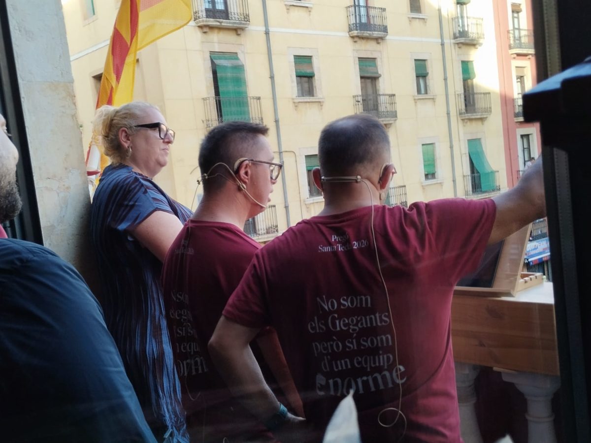 Álvaro Cano i Rubén Almazán reivindiquen una Santa Tecla “genuïna, inclusiva i solidària” en un emotiu pregó de festa major