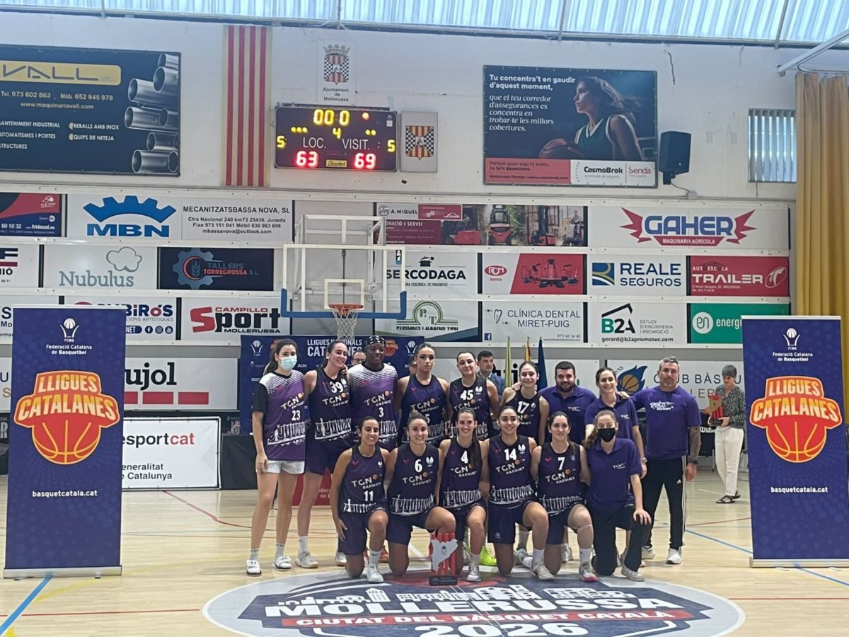 El TGN Basquet cau a la final de la Lliga CAT contra el Manresa (63-69)