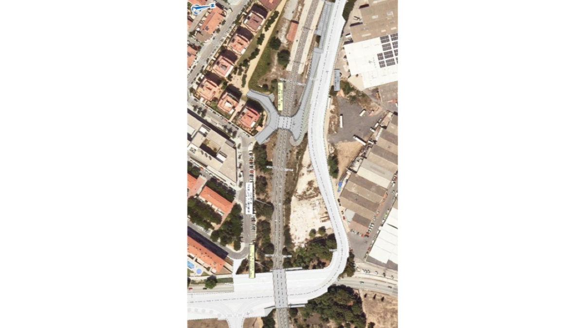 Obres tramvia FOTO: Generalitat