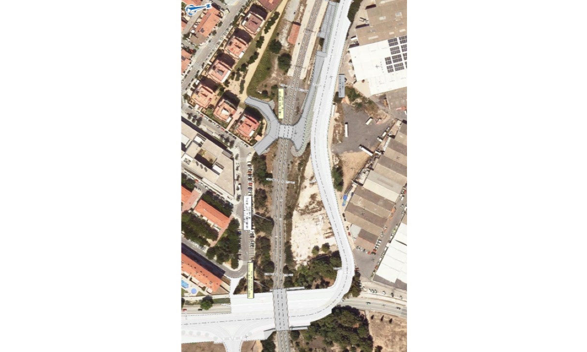 Obres tramvia FOTO: Generalitat