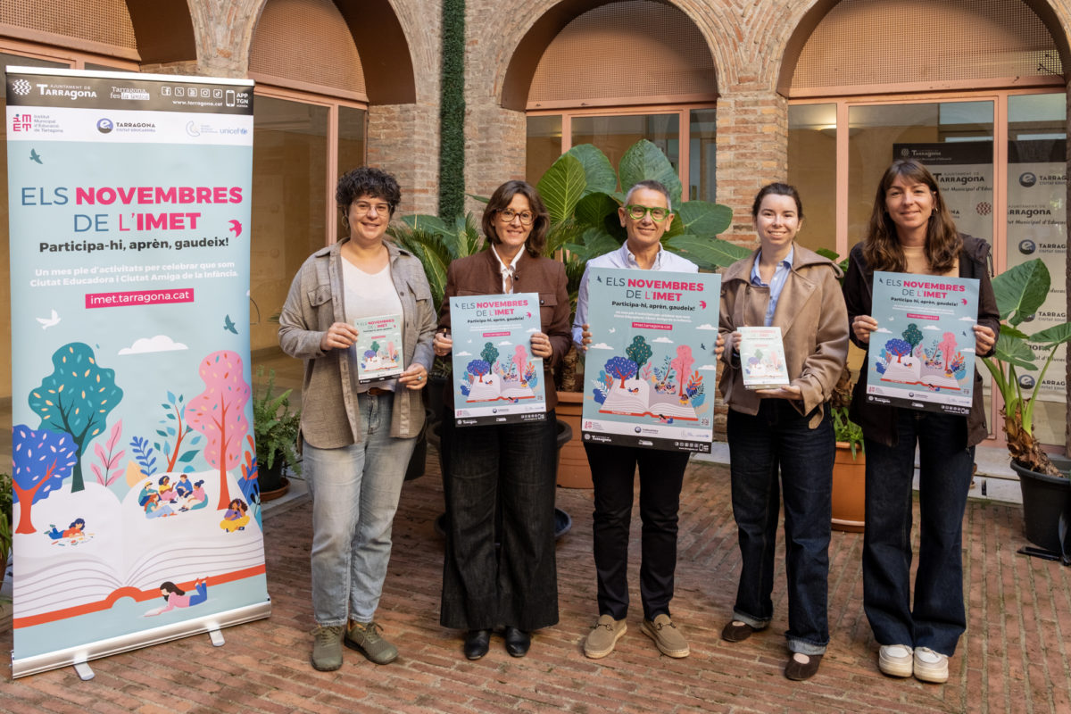 La consellera d'Educació, Isabel Mascaró, a la presentació d'Els Novembres de l'IMET. FOTO: cedida per l'Ajuntament de Tarragona