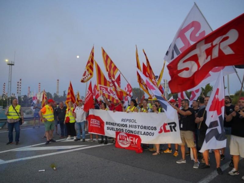 El sindicat STR anuncia una vaga a Repsol els dies 3 i 4 de novembre