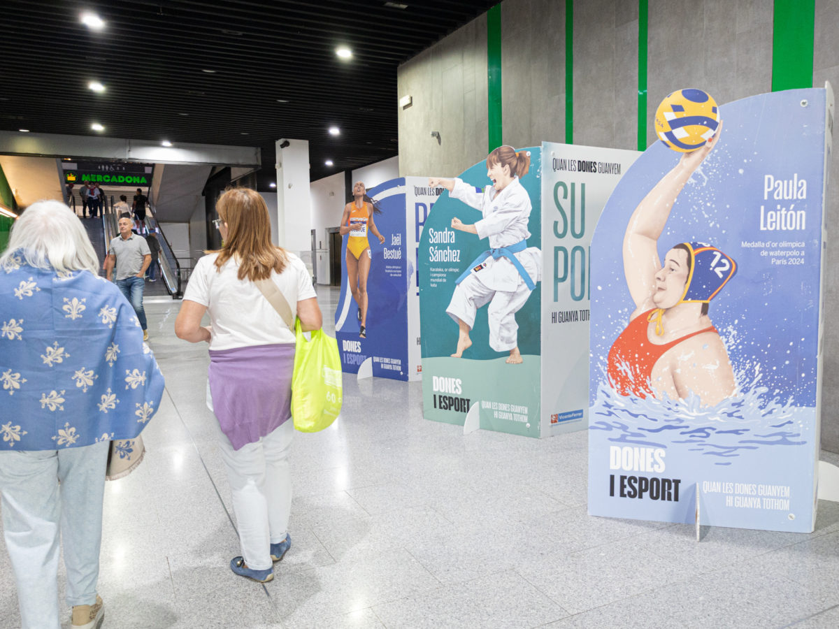 Exposicions al Mercat Central Fotos: David Oliete