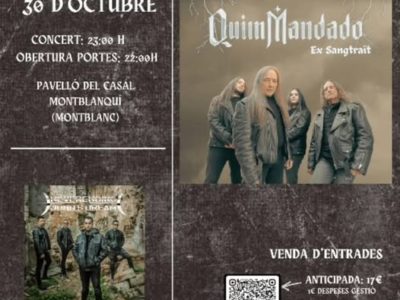 Concert de Quim Mandado a Montblanc
