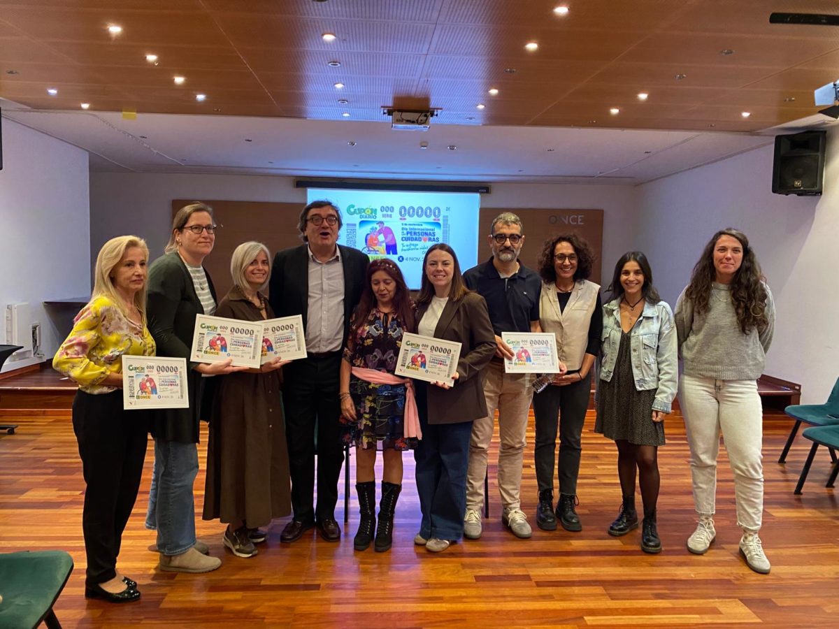 L’ONCE dedica un cupó a les ‘Persones Cuidadores’ dels 25 centres residencials de Tarragona que atenen persones cegues