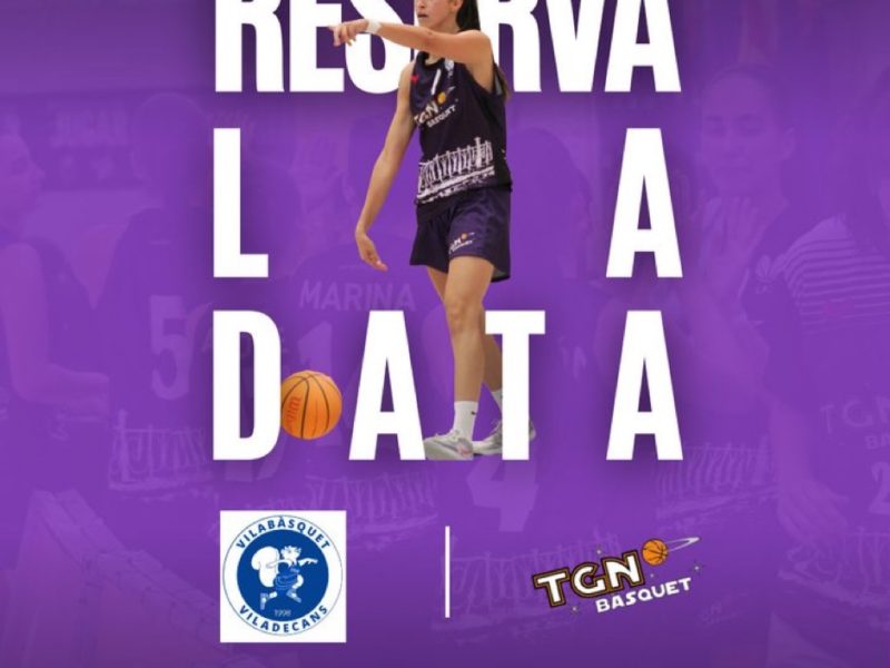 El TGN Bàsquet de LLiga Femenina 2  s’estrena a la pista del Viladecans