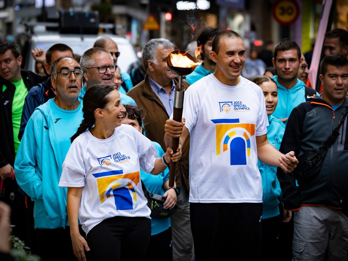 La flama dels Jocs Special Olympics arriba dijous a Tarragona