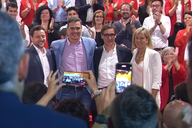 Viñuales i Pedro Sánchez FOTO: Cedida