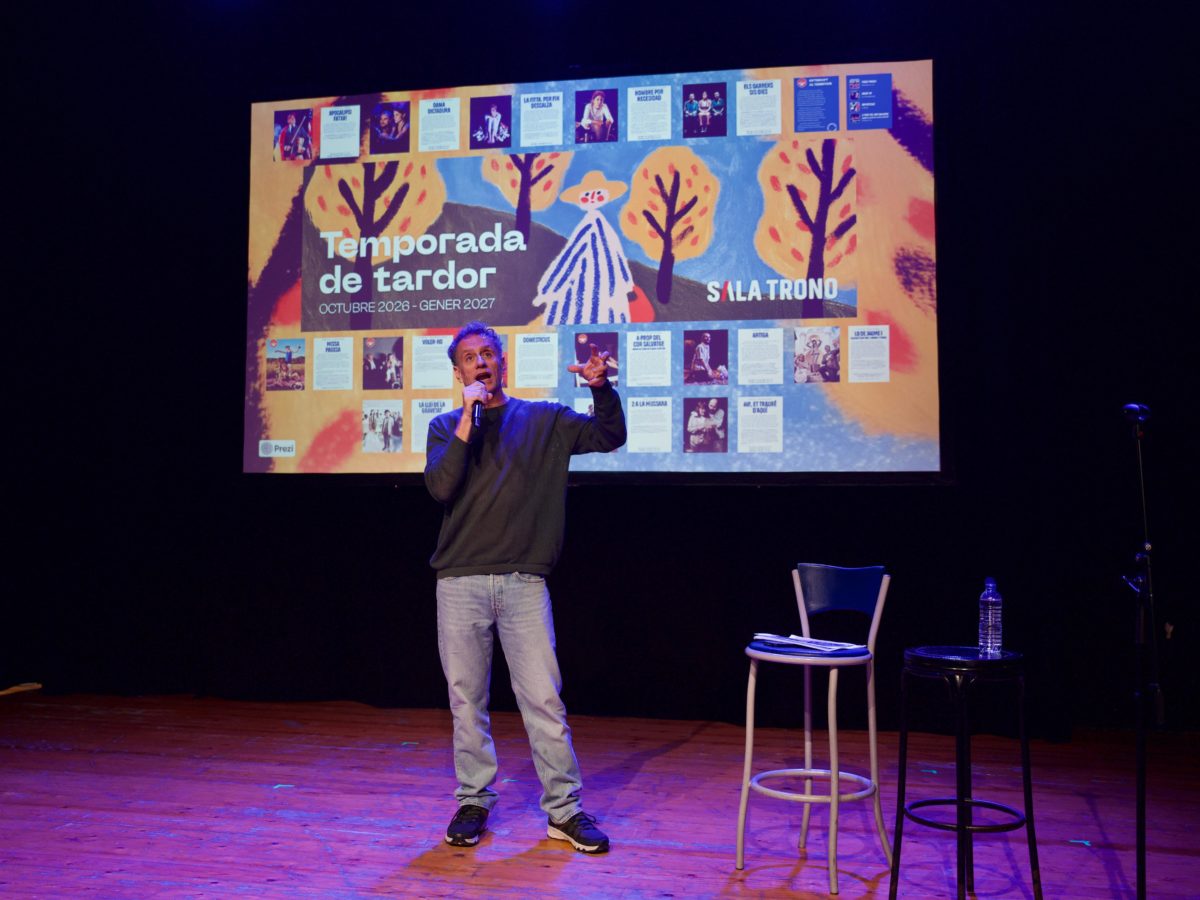 La Sala Trono aposta pel talent emergent i el teatre compromès aquesta tardor