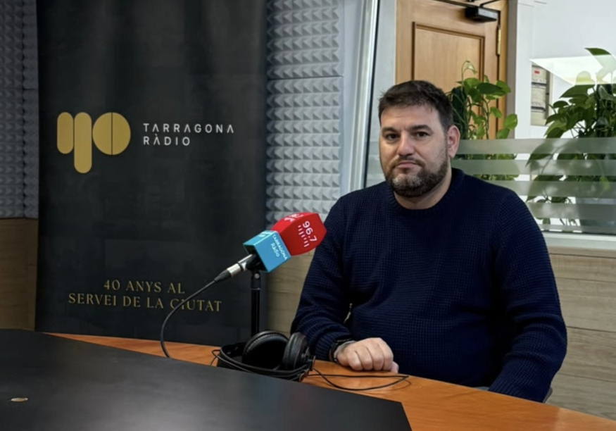 David Navarro, president del comitè d’empresa de Dow Tarragona, al polígon sud. Dijous, 15 octubre 2026