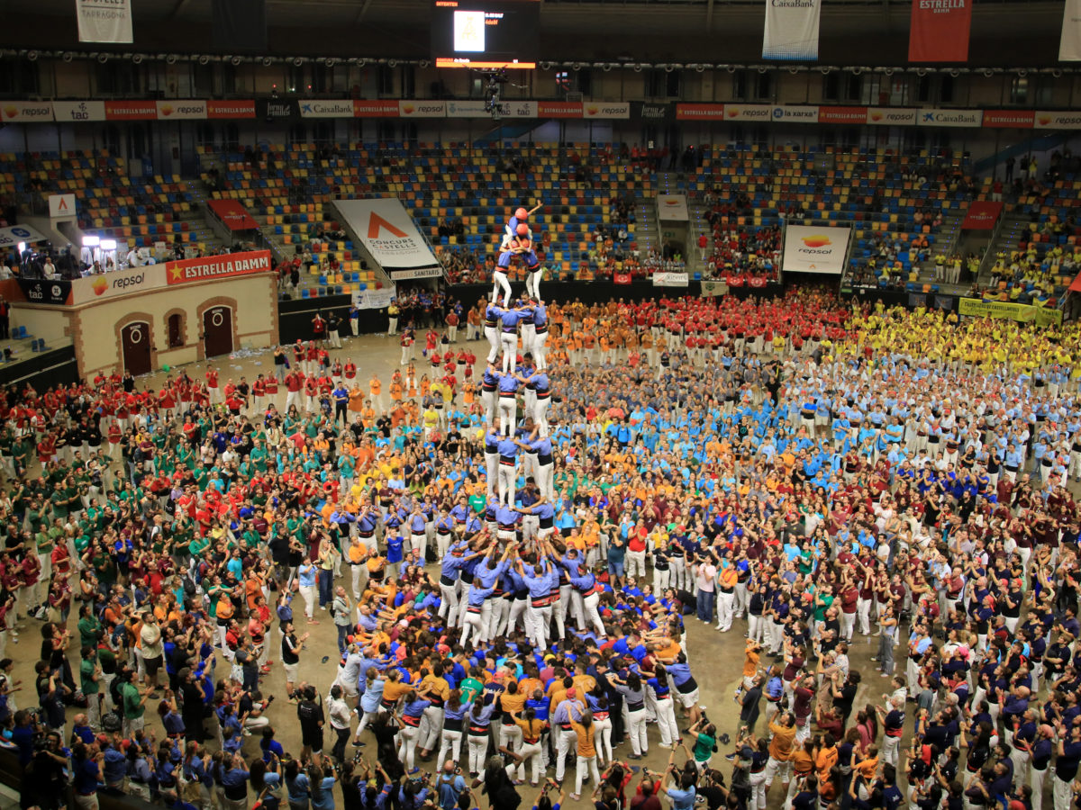 Els Marrecs de Salt guanyen la jornada de dissabte del Concurs de Castells amb l’estrena del 4d9f