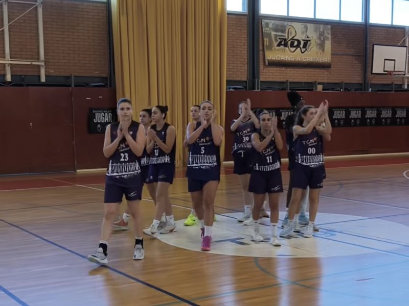 El femení A del TGN Bàsquet cau en el seu primer partit com a local contra el Lucentum (59-67)