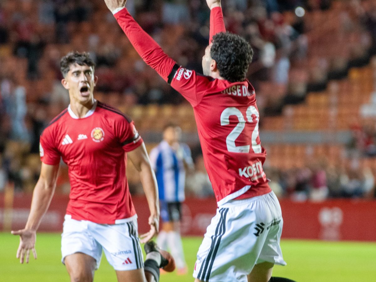 El Nàstic prepara el partit a Osca amb el repte de guanyar fora de casa