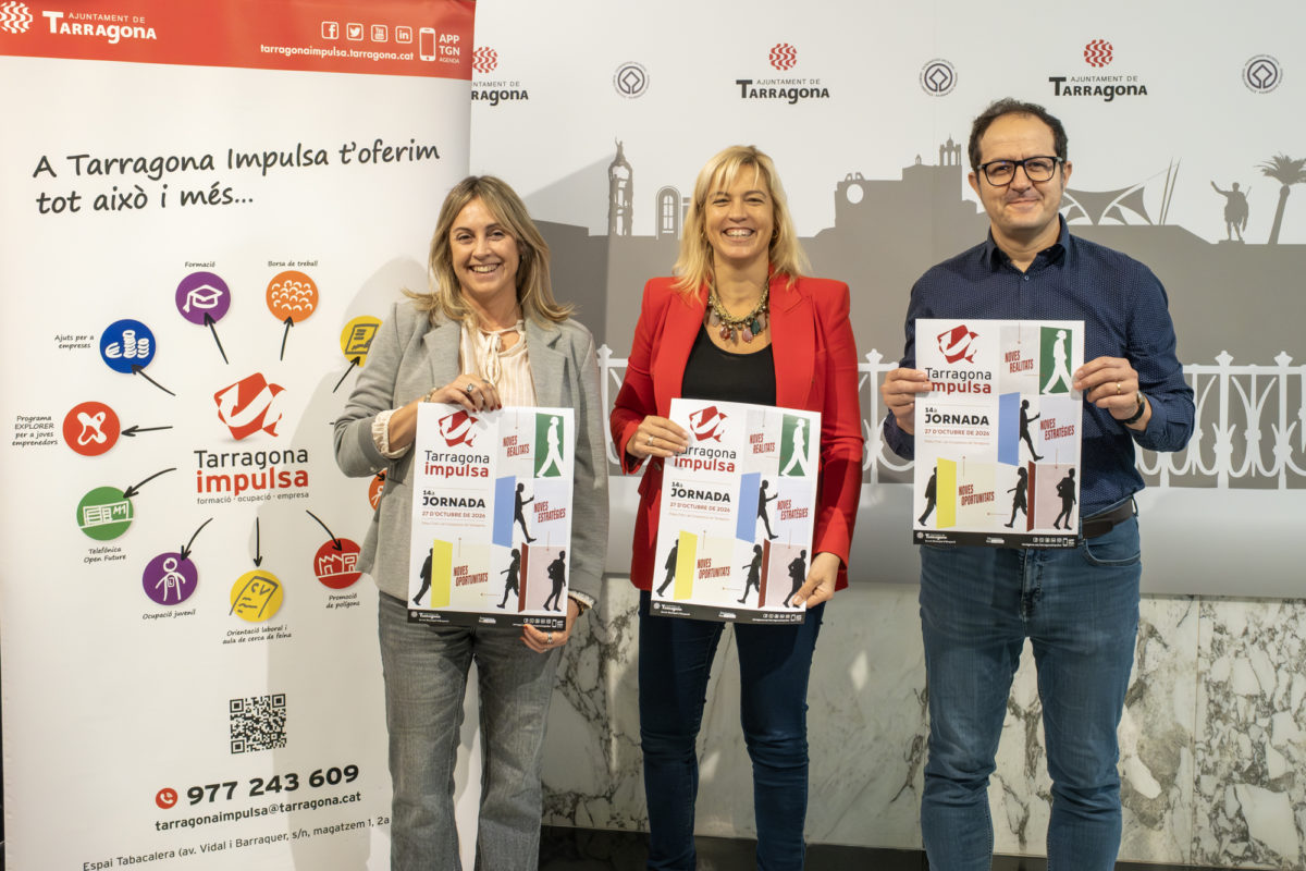 Montse Adan en la presentació Tarragona Impulsa FOTO: Ajuntament de Tarragona