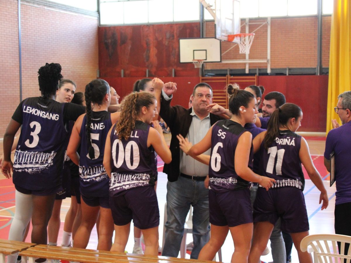 Chiqui Barros (TGN Bàsquet) espera sumar la primera victòria a la pista del Almeda