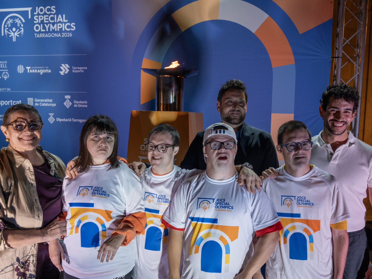 La torxa dels Special Olympics arriba a Tarragona